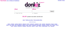 Tablet Screenshot of donkiz-sg.com