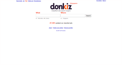 Desktop Screenshot of car.donkiz-sg.com